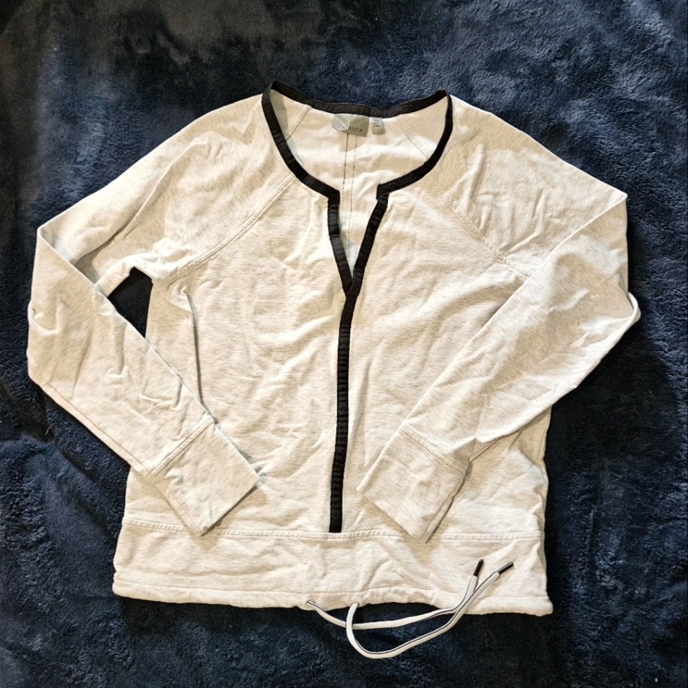 Athleta Yoga Tie Sweatshirt